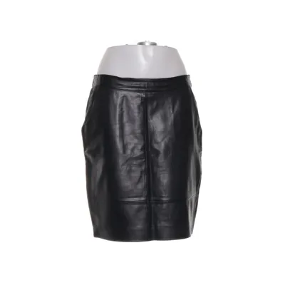Leren rok (Zwart) van Gestuz Leer, Polyester