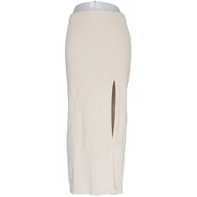 Långkjol (Beige) från Pretty Lavish Polyamid, Viskos