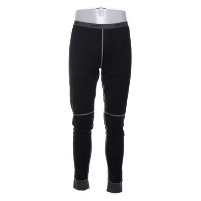 Base layer pants (Black, Gray) from Ullmax Elastane, Merino wool, Polyester