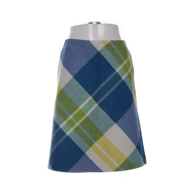 Skirt (Blue, Multicolored) from Boden Polyester, Wool