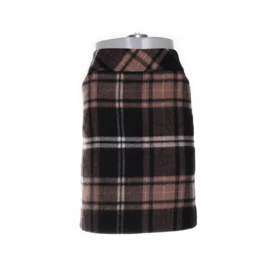 Rok (Bruin, Zwart, Wit) van Comma Polyester, Viscose, Wol