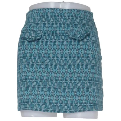 Rok (Blauw, Turquoise) van King Louie Katoen, Elastaan, Polyester