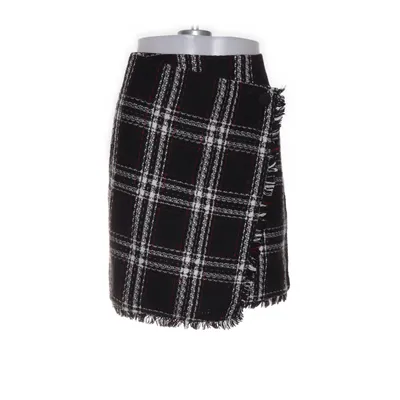 Omlottkjol (Svart, Vit, Röd) från Warehouse Akryl, Nylon, Polyester, Ull