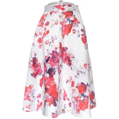Skirt (White, Red, Purple) from Apart Glamour Polyester