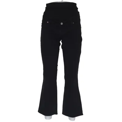 Umstandsjeans (Schwarz) von H&M Mama Baumwolle, Elasthan