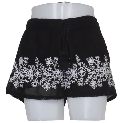 Shorts (Svart, Vit) från Zara Trafaluc Collection Bomull, Modal