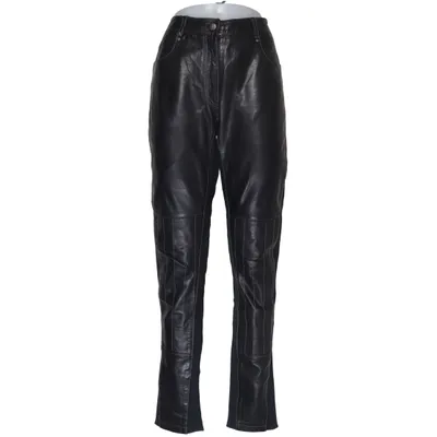 Läderbyxor (Svart) från NÖR Denmark Skinn, Polyester