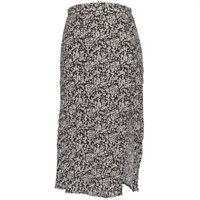 Jupe longue (Noir, Blanc) de Kauf Dich Glücklich Viscose