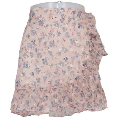 Wikkelrok (Beige, Meerkleurig) van The Girl Who Elastaan, Polyester