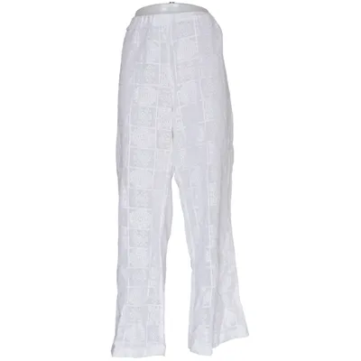 Pants (White) from Bik Bok Organic cotton, Polyamide
