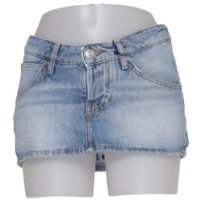 Spijkerrok (Blauw) van Pull & Bear Katoen