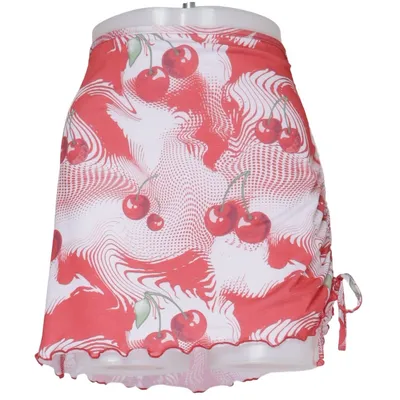 Jupe (Rouge, Blanc) de Jaded London Polyester