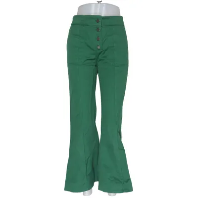 Broek (Groen) van H&M Studio Katoen, Elastaan