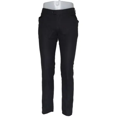 Kostuumbroek (Grijs) van Velour Elastaan, Polyamide, Polyester, Viscose, Wol