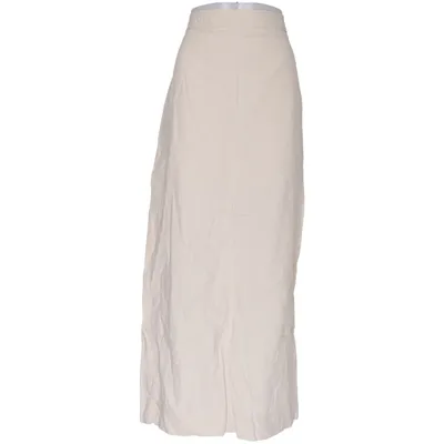 Jupe longue (Slfiluna Hw Ankle Slit Skirt B) de Selected Femme Lin, Coton recyclé