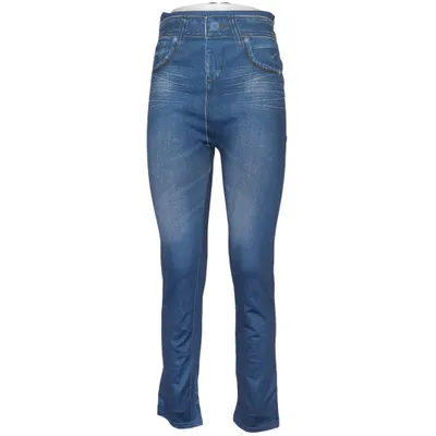Jegging (Blauw) van Jeggings Elastaan, Polyester