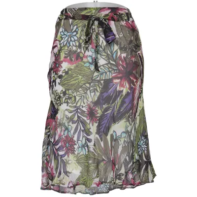 Kjol (Grön, Flerfärgad) från G.W. Polyester