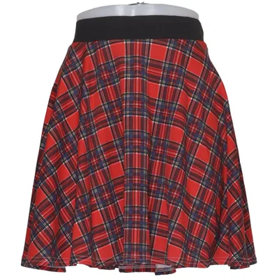 Jupe (Rouge, Noir, Multicolore) de Instyle Élasthane, Polyester