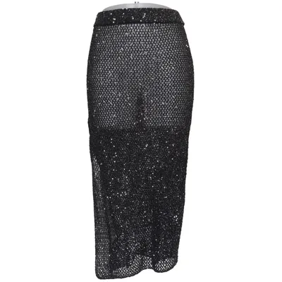 Maxi rok (Zwart) van Weekday