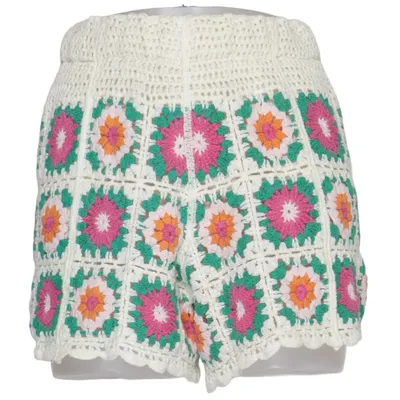 Shorts (Weiß, Mehrfarbig) von Guts & Gusto Baumwolle, Polyester