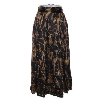 Långkjol (Svart, Guldfärgad, Flerfärgad) från Mondi Polyester, Silke, Viskos, Ull