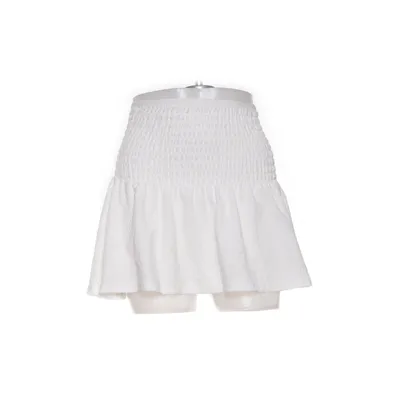 Kjol (Vit) från Gina Tricot Elastan, Polyester