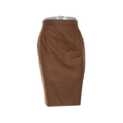 Jupe crayon (Marron) de Shirley Cachemire, Polyamide, Polyester, Laine