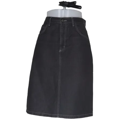 Denim skirt (Gray) from Machine Cotton