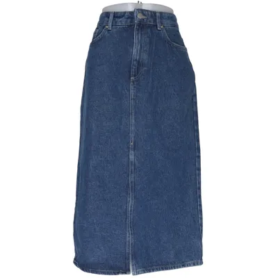 Jeansnederdel (ONLBIANCA MIDI SKIRT DNM REA NOOS) fra ONLY Blue Denim Bomuld