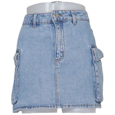 Spijkerrok (Blauw) van Stradivarius