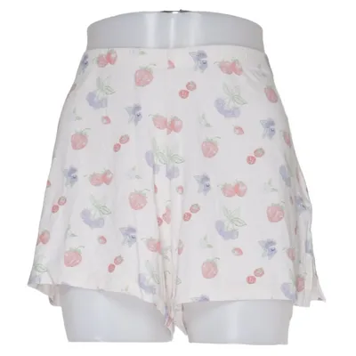 Pyjamasshorts (Vit, Flerfärgad) från Djerf Avenue Elastan, Lyocell