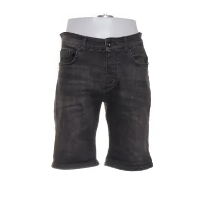 Denim shorts (Zwart) van Selected Homme Katoen, Elastaan