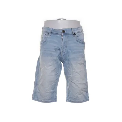 Denim shorts (Blauw) van Smog Katoen, Elastaan, Polyester