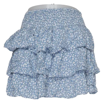 Skirt (Blue, White) from Subdued Viscose