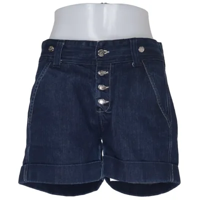 Denim shorts (Blauw) van Svea Katoen, Elastaan