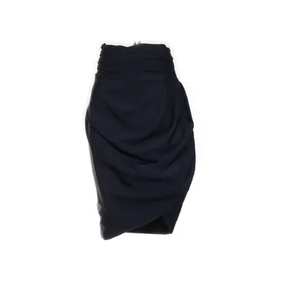 Pencil skirt (Gray) from Zara Woman Studio Polyester