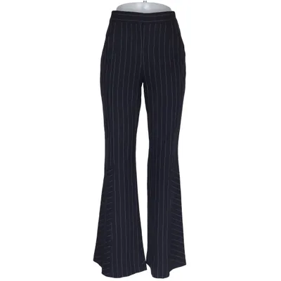 Stoffhose (Blau, Weiß) von Dorothee Schumacher Elasthan, Wolle