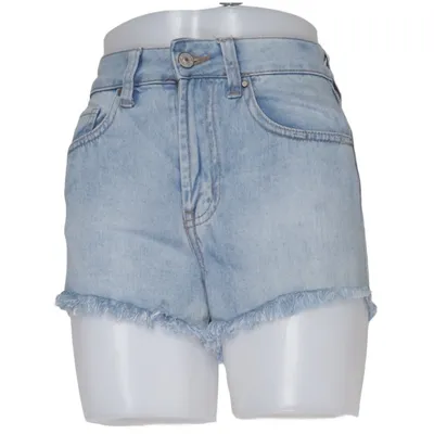 Denim shorts (Blauw) van Irie Wash Katoen, Elastaan, Polyester, Viscose