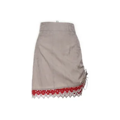 Jupe (Beige, Rouge) de Alpin de Luxe Coton, Polyester