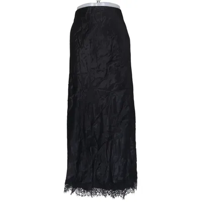 Maxi nederdel (Sort) fra Bubbleroom Polyester, Viscose