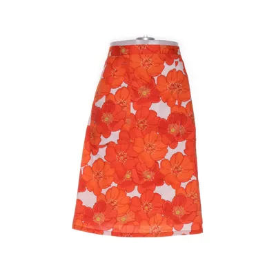 Kjol (Röd, Flerfärgad) från Cissi och Selma Bomull, Elastan, Återvunnen polyester