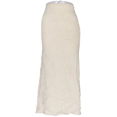 Maxi skirt (Beige) from NA-KD Viscose