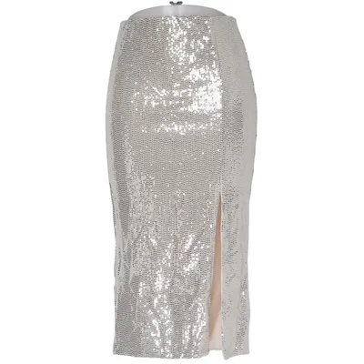 Kjol (Silverfärgad) från Gina Tricot Polyester
