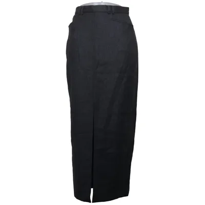 Jupe longue (Gris) de Woolmark Acétate, Viscose, Laine