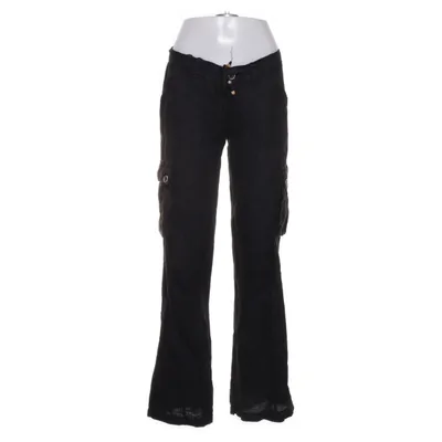 Cargo broek (Zwart) van Zara Trafaluc Katoen, Linnen