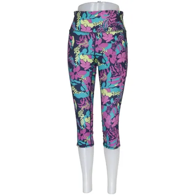 Träningstights (Lila, Blå, Flerfärgad) från Active by Tchibo Elastan, Återvunnen polyester