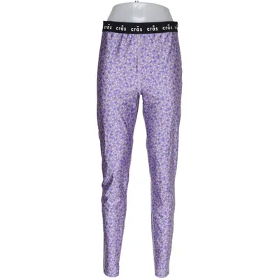 Leggings (Lilla, Gul, Hvid) fra Cras Elastan, Genanvendt polyester