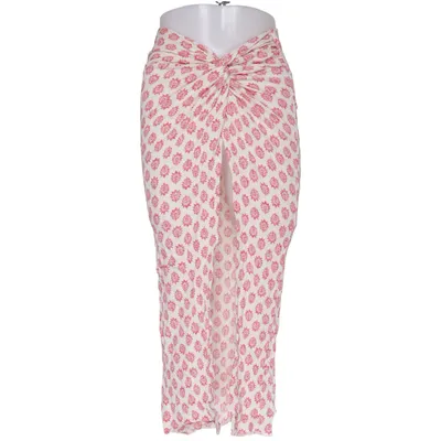 Maxi nederdel (Pink, Hvid) fra Zara