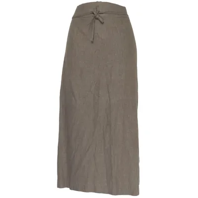 Jupe longue (Marron) de Angelica Lin, Viscose