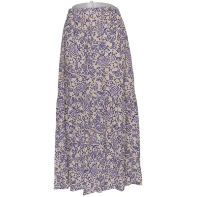 Jupe longue (Beige, Bleu) de EseOese Polyester, Viscose